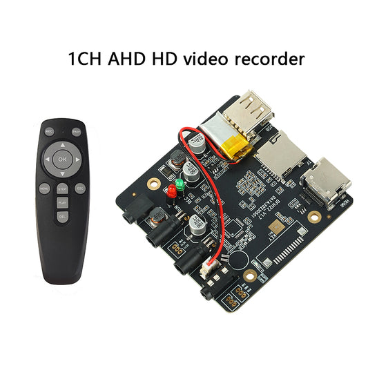 1CH DVR AHD HD Video Recorder DMA122 Motherboard AHD&TVI H.265 1080P Remote Control Mini DVR Support HDMI Output 1080P