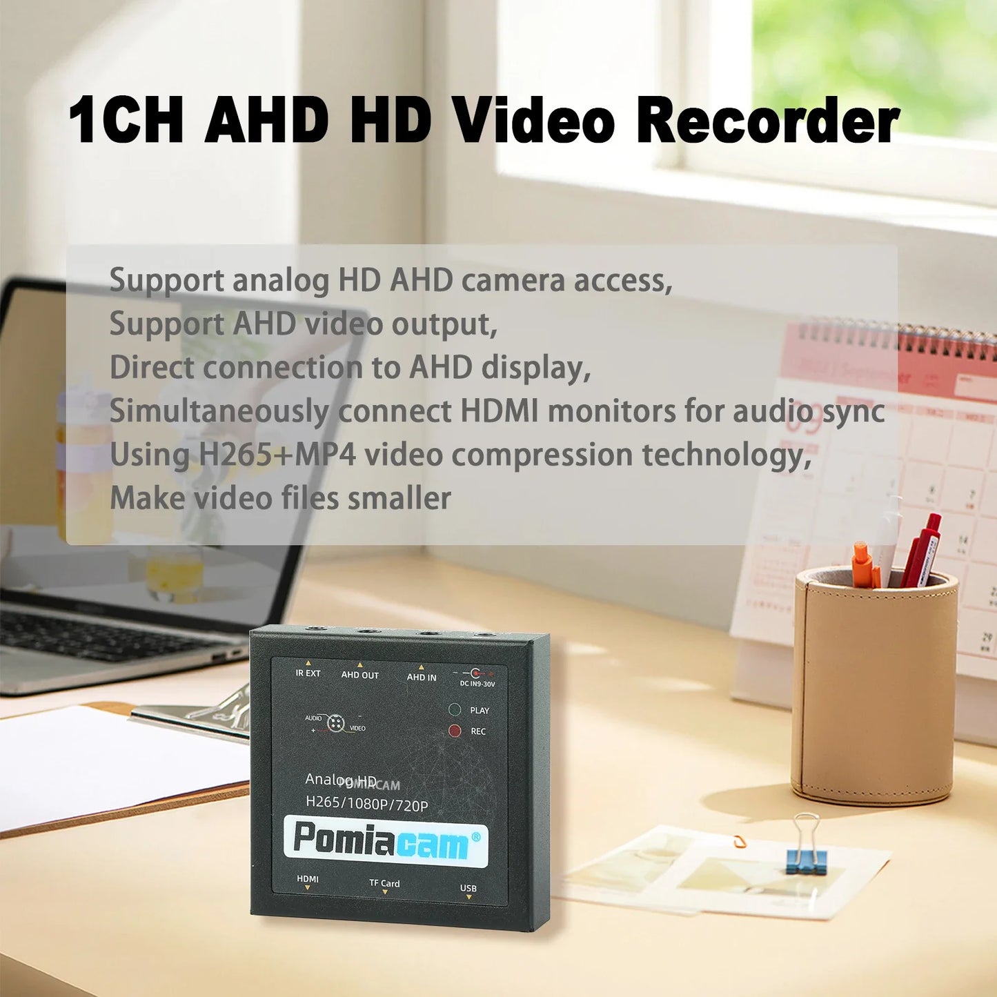 DMA122 1Ch Mini DVR Card Real-time HD DVR Video Recorder Support Analog HD AHD Camera HDMI Output Board Video Compression