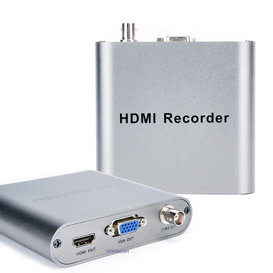Video Recorder  1080P 1Ch HDMI-In DVR  for Live Game Records, Match Record, Support USD  Hard Disk DHMI Video Recording DVR