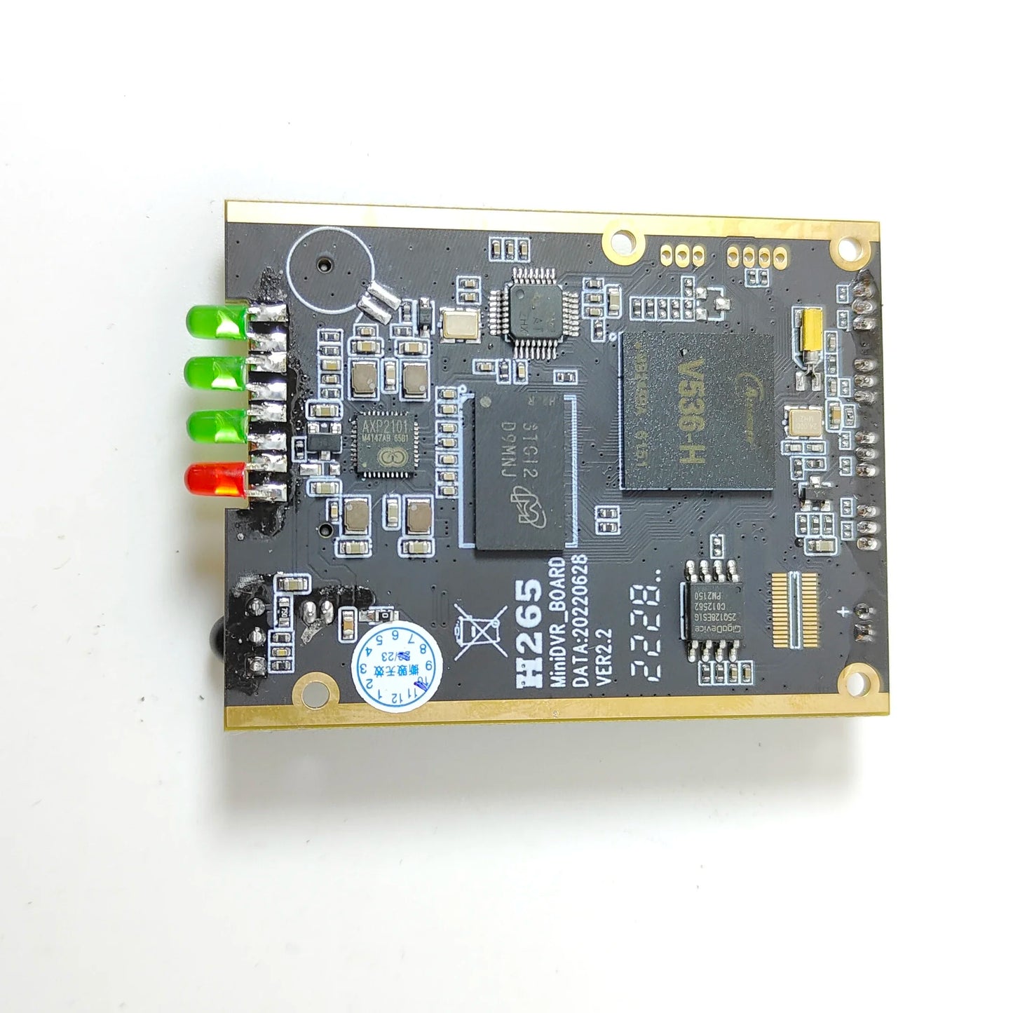 Support Wholesale, support OEM Real time 1CH Mini HD XBOX DVR PCB Board 30fps support 512GB sd Card video recording DVR module for CVBS camera