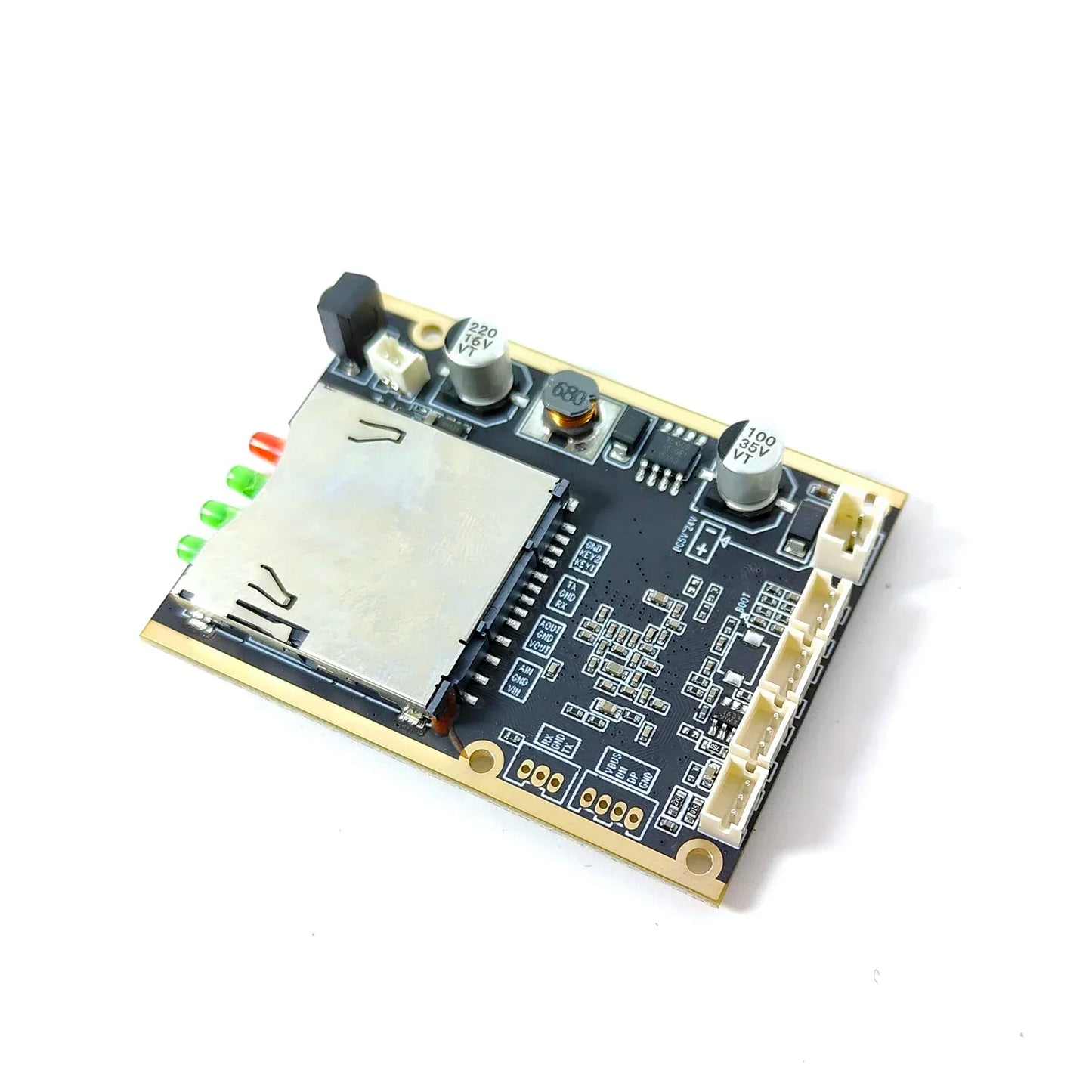 DFS121 1CH Mini Video Recording DVR Board Module CCTV Camera Recorder One Channel Board Infrared Remote Control Support SD Card