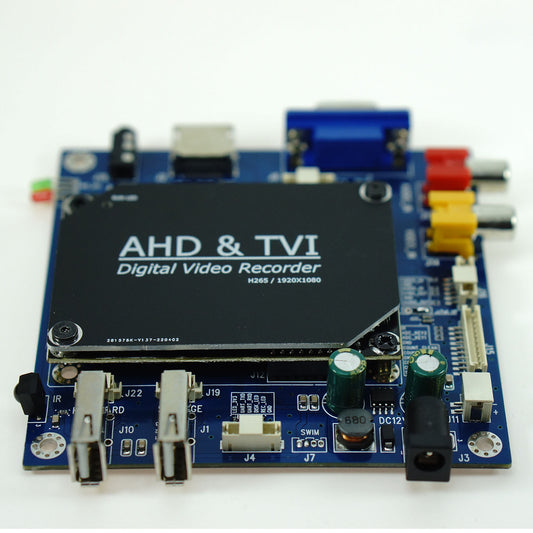 DCH122 mini Pipeline Inspection video Recording System Main Board supports analog CVBS/ AHD 1080P/720P video input
