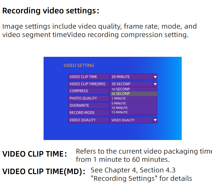 2CH DVR video recording PCB board 8MP AHD TVI CVBS  video recording