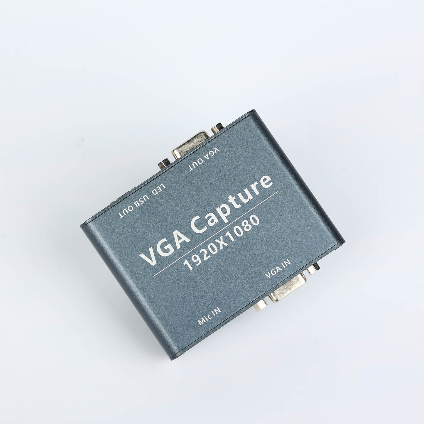 VGA to USB capture 1080P audio and video capture with Video Capture Card support UVC/UAC standard --VGA LOOP output
