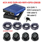 4-channel video monitoring with 4pcs AHD camera for car bus vehicle SDVR104 4CH AHD 1080P video recorder sd card DVR