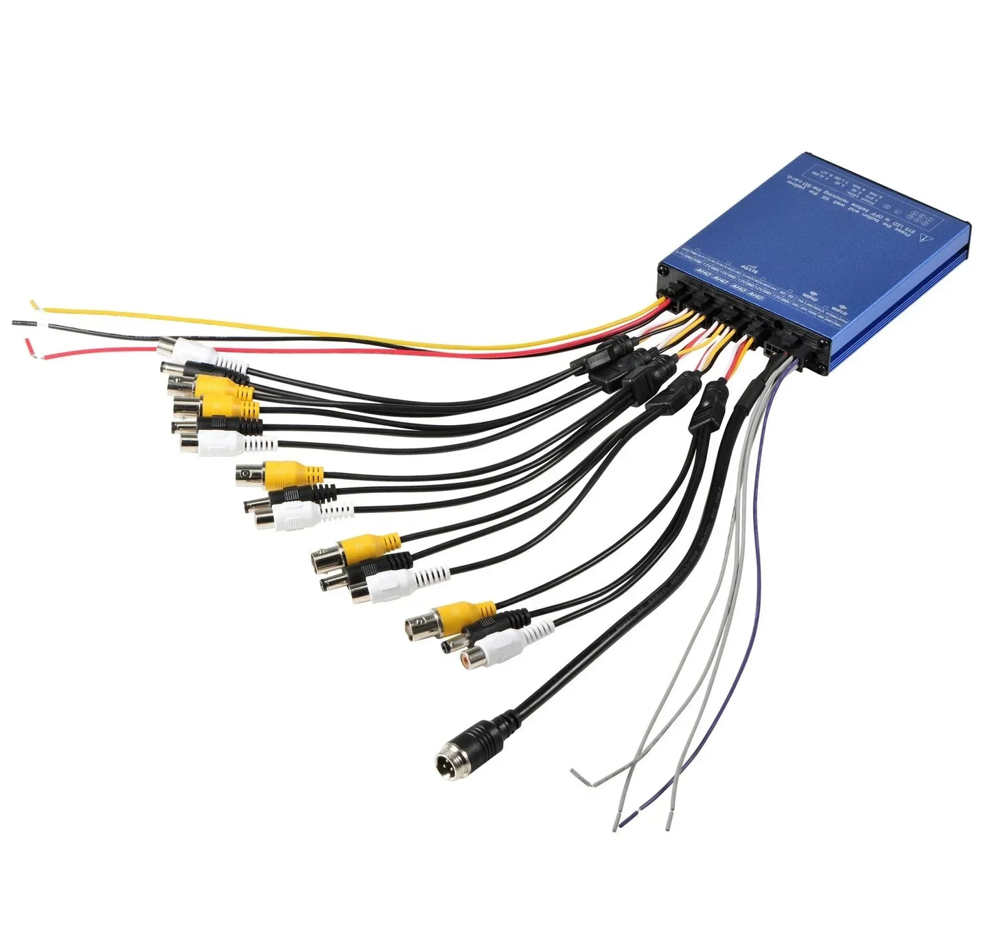 4-channel video monitoring with 4pcs AHD camera for car bus vehicle SDVR104 4CH AHD 1080P video recorder sd card DVR