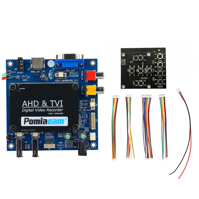 Wholesale DCH122 Mini Pipeline Inspection Video Recording System Main Board Supports Analog CVBS/ AHD 1080P/720P Video Input