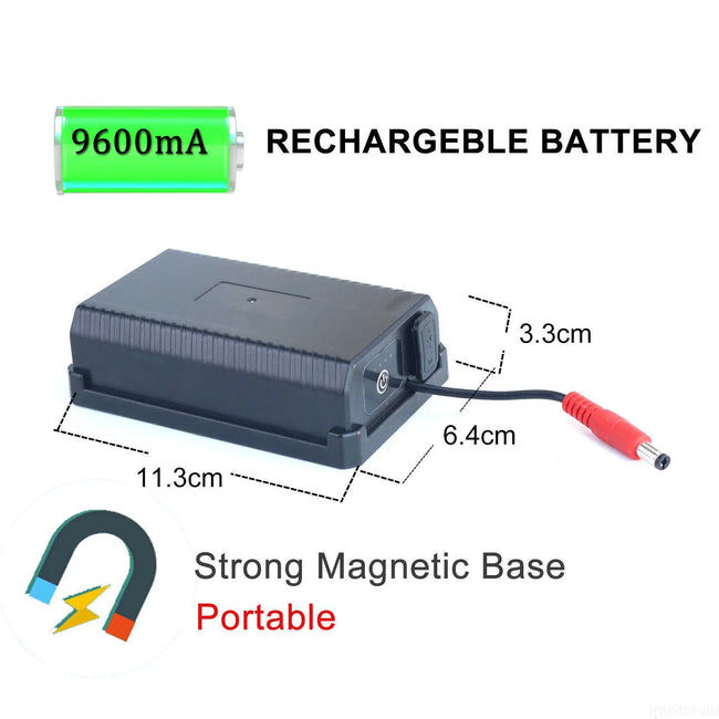 Forklift waterproof rechargeable lithium battery