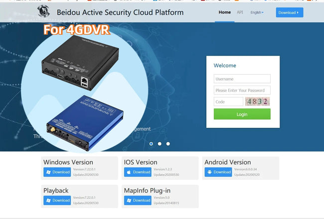 1 Year Server Renewal Service for 4G DVR SDVR004P SDVR104 HDVR004 | Remote Maintenance , Technical Support