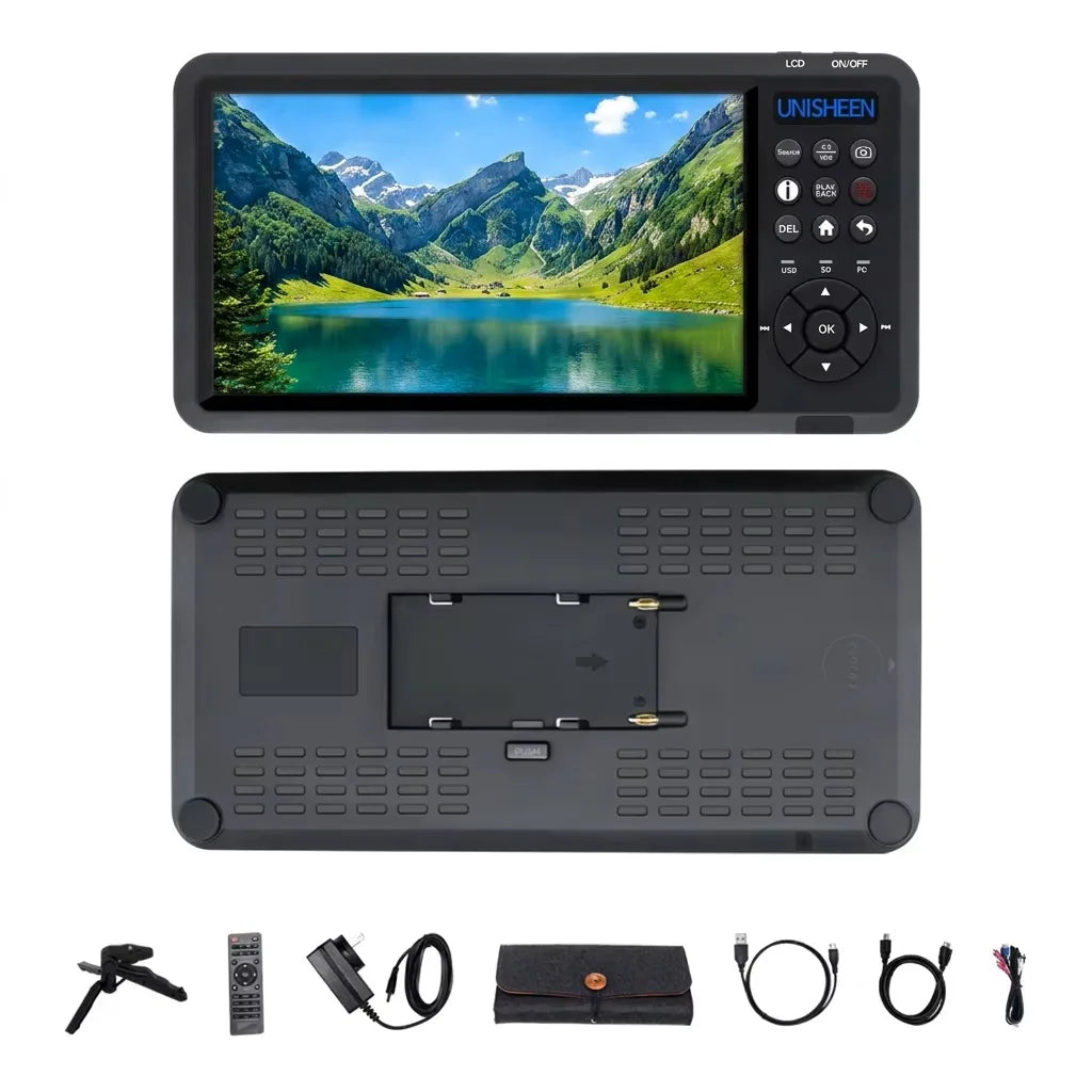 UR500A Video Record StandAlone Monitor Endoscop 2 Channel 4K PIP POP RCA HDMI VGA YPbPr Analog Screen Capture Box