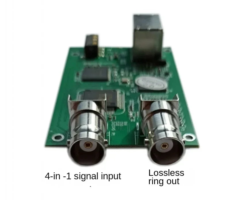4in1 AHD CVBS CVI TVI to USB Video Converter AHD Audio Video Capture Card Module Board 1080P Analog HD Drive Free with Loop Out