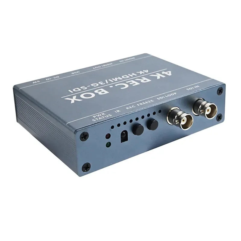 4K SDI HDMI Video Capture Box 3G-SDI DVI Signal Input 1080P HDMI Output One-Click Recording Factory Direct Support OEM/ODM