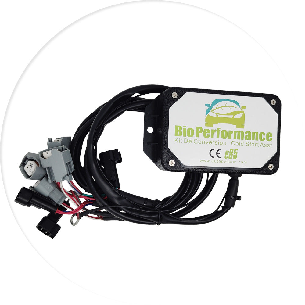 E85 8cyl Ethanol Car Fuel Injection Connetor with Cool Start Asst  7Connectors Optional Available for EV1 EV6 Flex Fuel Converter