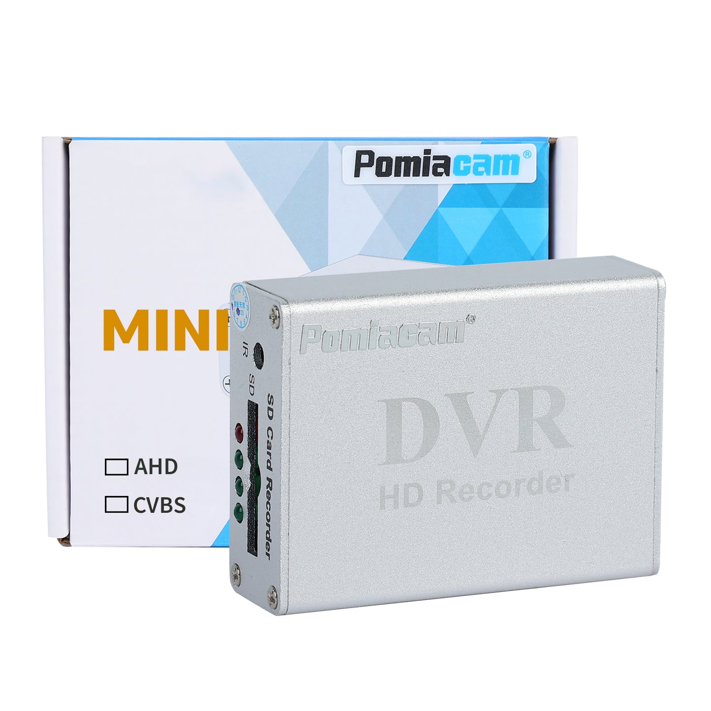 Support Wholesale, support OEM Mini DVR CVBS 1CH Video Recorder SD card Real Time Analog AV in 1DVR For CCTV Kit Security System Mini DVR