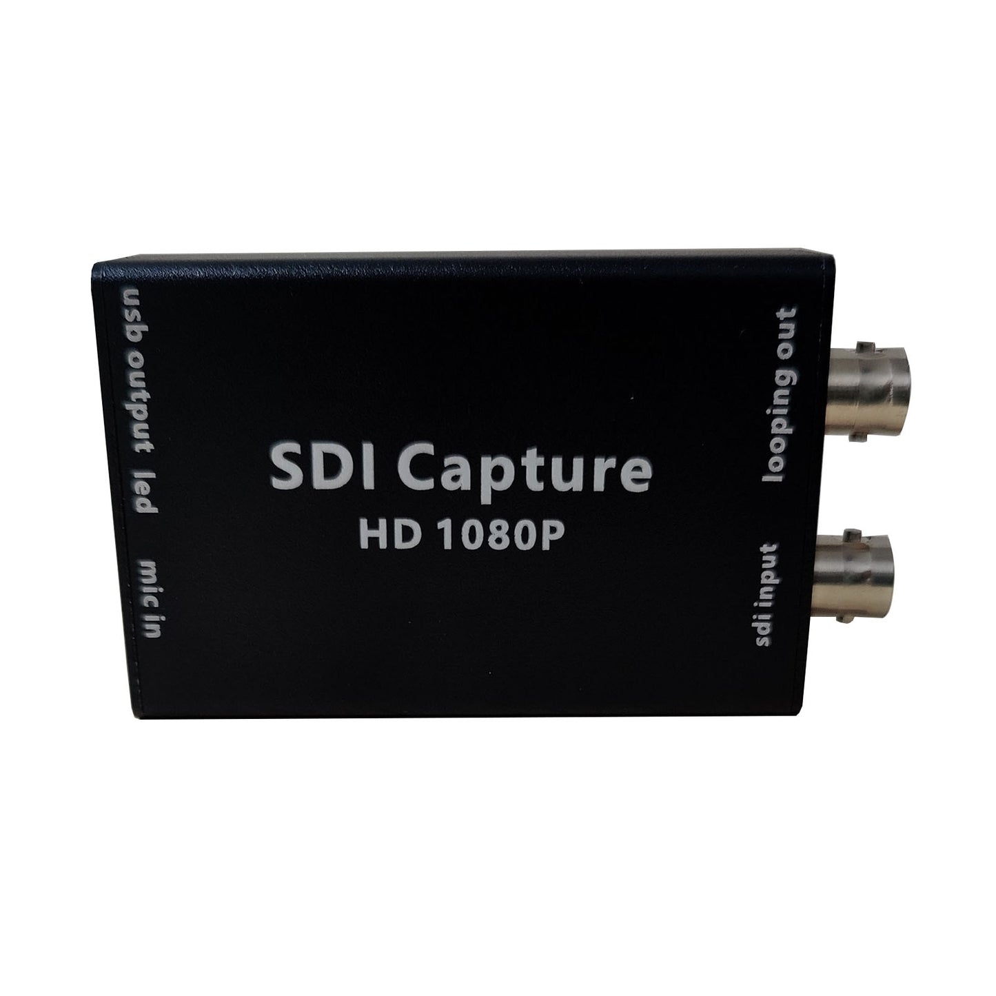 1080P SDI al USB-Vid-Kapta Karto uvc SDI-enigo kaj USB-eligo al la komputila plug-and-play SDI al USB-Adaptilo-Konvertilo