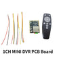 1CH MINI DVR PCB Board with D1 Resolution Remote control  H264 Support up to 512G SD card CVBS NTSC PAL video recording module